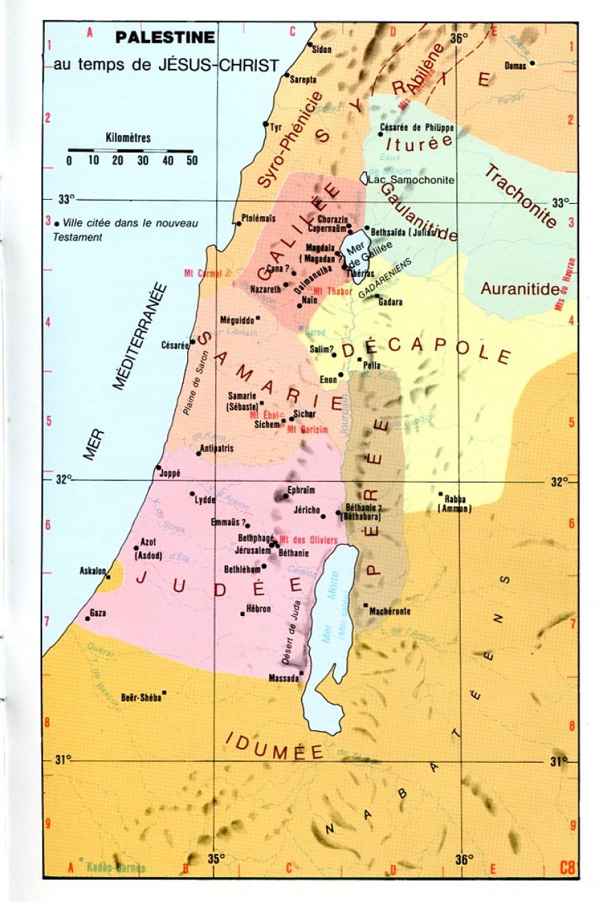 la palestine au temps de jésus